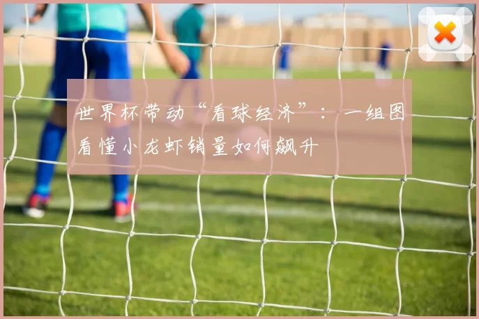 世界杯带动“看球经济”：一组图看懂小龙虾销量如何飙升