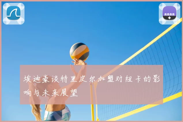 埃迪豪谈特里皮尔加盟对纽卡的影响与未来展望