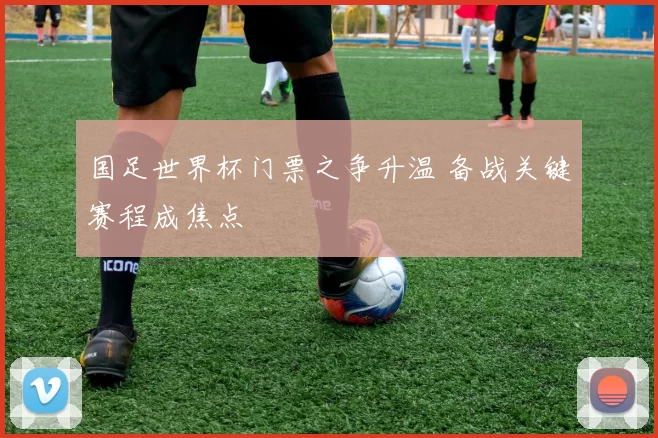 国足世界杯门票之争升温 备战关键赛程成焦点